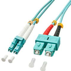 Cavo Fibra Ottica OM3 LC/SC - 50/125, 20m