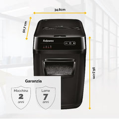 Distruggi documenti a frammento automatico AutoMax 200C per piccolo ufficio