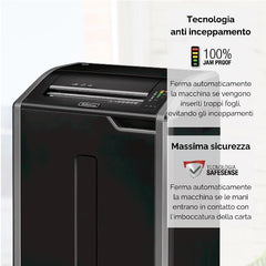 Distruggi documenti a striscia 485i per ufficio