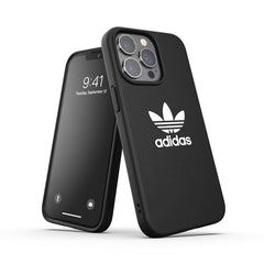 ADIDAS ORIGINALS - Cover ADICOLOR in TPU flessibile e bordi rialzati colore nero compatibile con Apple iPhone 13 Pro/ iPhone 13