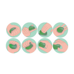 UOVO SILICONE - MEDIO - VERDE