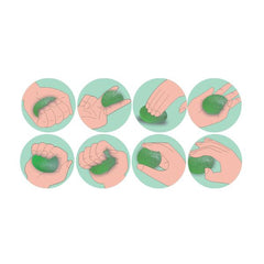 UOVO SILICONE - RESISTENTE - BLU
