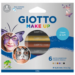 GIOTTO MAKE UP – SET MATITE COSMETICHE, COLORI METALLICI