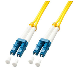 CAVO FIBRA OTTICA OS2 LC/LC 9/125 GIALLO, 2M