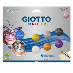 GIOTTO MAKE UP – SET OMBRETTI, COLORI METALLICI