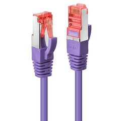 Cavo di Rete Cat.6 S/FTP Viola, 0.3m