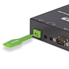 indietro Port Blocker SFP, 20 pezzi, Verde