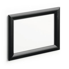 CORNICE A SCATTO IN ALLUMINIO A5 - NERO