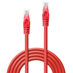 Cavo di Rete Cat.6 U/UTP Rosso, 3m