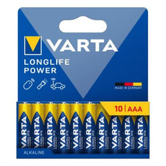 CF10LONGLIFE POWER BLU AAA ALCALIN