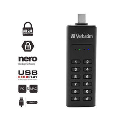 USB -64GB- 3.1 KEY PAD SECURE