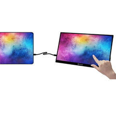 Monitor Portatile Touchscreen Full HD 1080p 14" Metal Housing