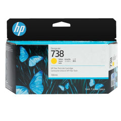 Cartuccia di inchiostro giallo HP DesignJet 738 da 130 ml