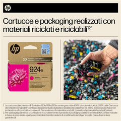 Cartuccia di inchiostro magenta originale HP 924e EvoMore