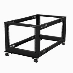 Armadio Server Rack a telaio aperto 8U - 4 staffe - Profontità regolabile