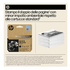 Cartuccia di inchiostro nero originale HP 937e EvoMore
