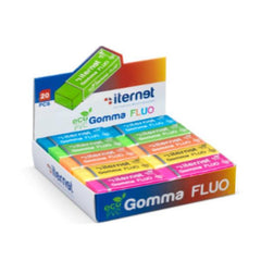 FLUO - 20 GOMME PER MATITA