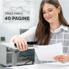 LX890™ Cucitrice a pinza con Microban® - 40 fogli (Nero)