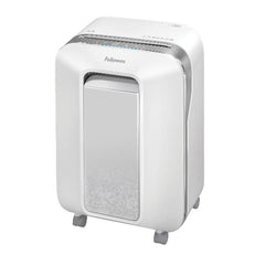 Distruggi documenti a microframmento LX201 da scrivania con INTELLIBAR bianco