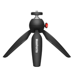 MKE 400 Microfono shotgun super cardioide, KIT CON •	Manfrotto PIXI Mini Tripod