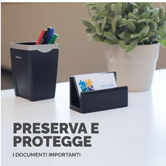 Pouches per plastificazione a finitura lucida da 125mic, formato 65x95mm