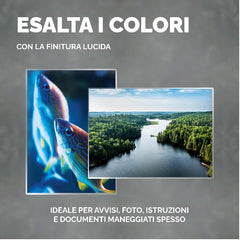Pouches lucide 100 micron formato A4 - 100 pz.