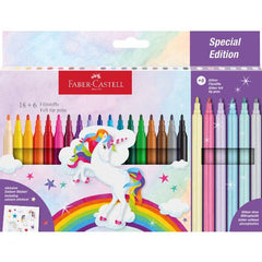 PENNARELLI UNICORNO E DINOSAURO COLORI STANDARD + 6 COLORI PASTELLO