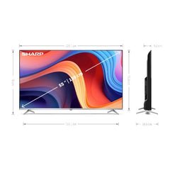 GOOGLE TV™ 55" 4K ULTRA HD QLED