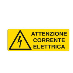 SEGN. ALLUMINIO 350X125MM CORREN