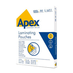 Pouches per plastificazione APEX - Leggeri, formato A4, finitura lucida