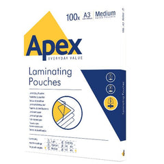 Pouches per plastificazione APEX - Formato medio A3 finitura lucida
