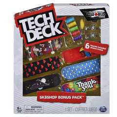 Tech Deck - Bonus Pack - 6 Skate Ass.ti