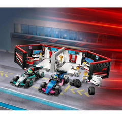 GARAGE CON MONOPOSTO MERCEDES-AMG E ALPINE F1®