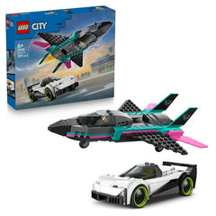 Jet contro Auto sportiva