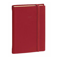 AGENDA DAILY POCKET PREST SILK BORDEAUX