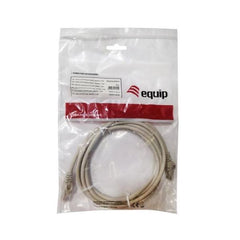 EQUIP - CAVO PATCH U/UTP CAT.6 250MHz BEIGE 0.25 metri