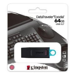 64GB USB3.2 DataTraveler Exodia