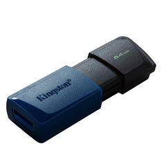 Kingston - DataTraveler Exodia M (Black + Blue) 64GB