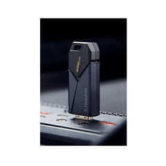 Kingston - 64GB Portable USB 3.2 Gen 1 DataTraveler Exodia Onyx