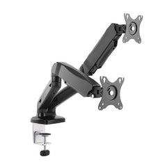 EQUIP - STAFFA DOPPIO MONITOR 17"-32" PAN & TILT DA SCRIVANIA
