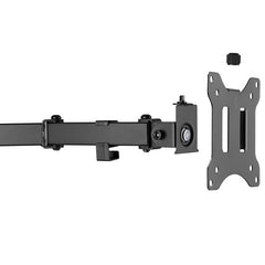 EQUIP - STAFFA DOPPIO MONITOR 17"-32" DA SCRIVANA, 360°
