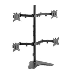 EQUIP - STAFFA QUADRUPLO MONITOR 17"-32" ARTICOLATO DA SCRIVANIA