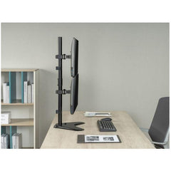 EQUIP - STAFFA DA SCRIVANIA DOPPIO MONITOR VERITICALE 17-32"