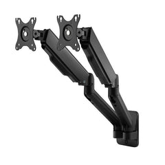 EQUIP - STAFFA DOPPIO TV/MONITOR 17"-32" DA PARETE, Lunghezza Braccio 450mm