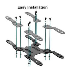 EQUIP - Adattatore di estensione VESA per monitor da 23"-42"