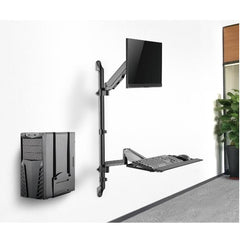 EQUIP - SUPPORTO MONITOR 17"-32" e WORKSTATION DA PARETE