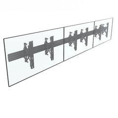 EQUIP - STAFFA TV PARETE 37"-65" MODULARE Push-In Pop-Out