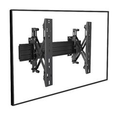 EQUIP - STAFFA TV PARETE 37"-65" MODULARE Push-In Pop-Out