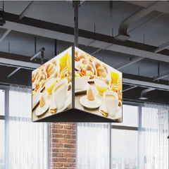 EQUIP - STAFFA TRIPLA TV SOFFITTO 37"-65"