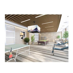 EQUIP - STAFFA QUADRUPLA TV SOFFITTO 37"-65"